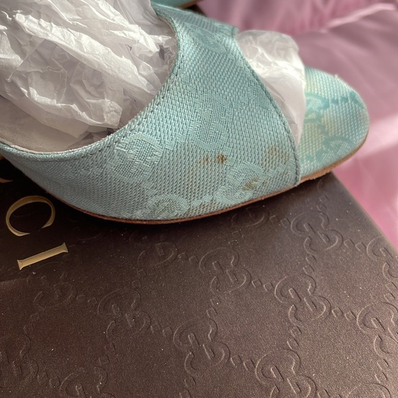 Authentic GUCCI kitten heels, 71/2 - Picture 7 of 11